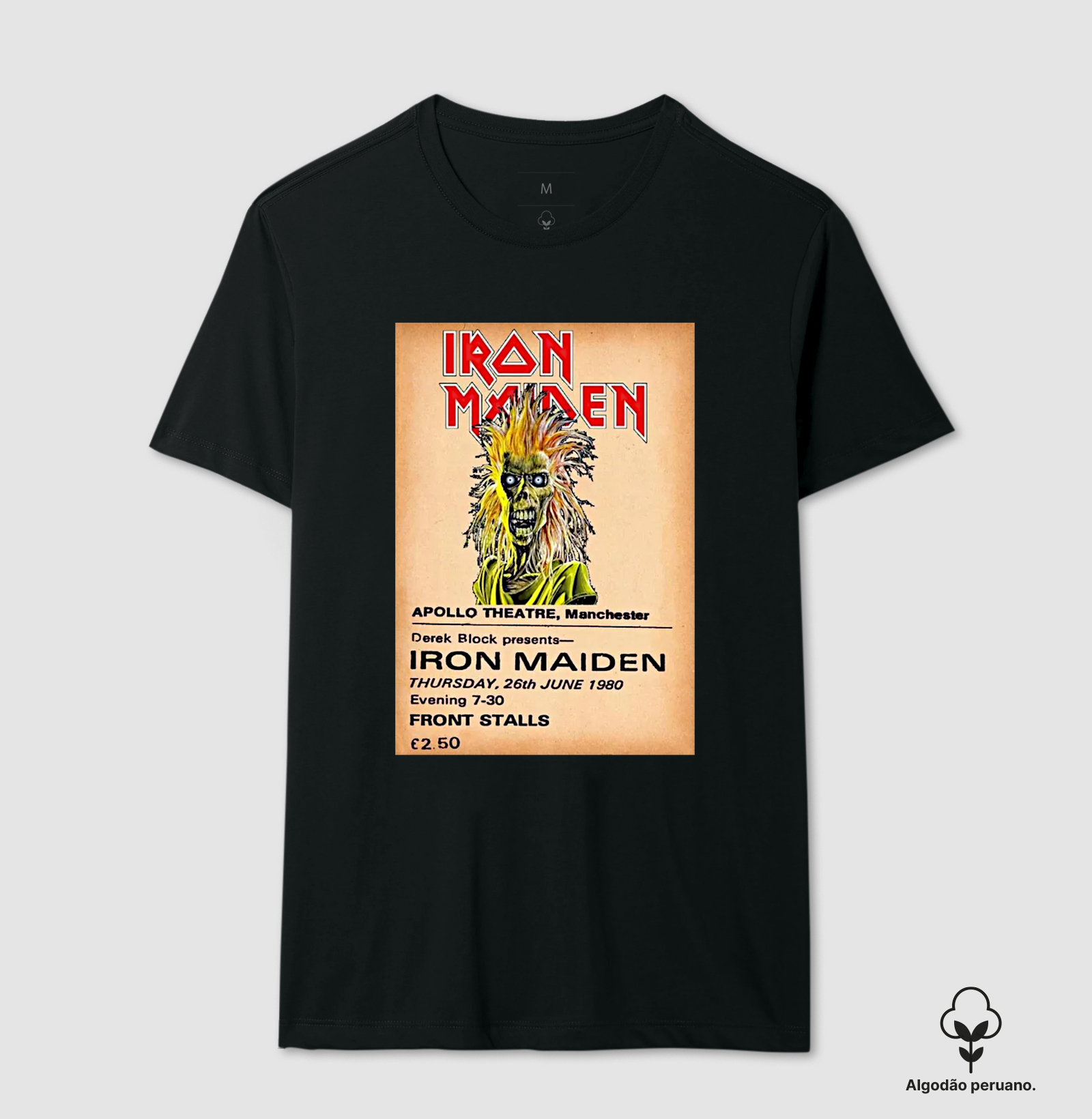 Cartaz - Iron Maiden 1980
