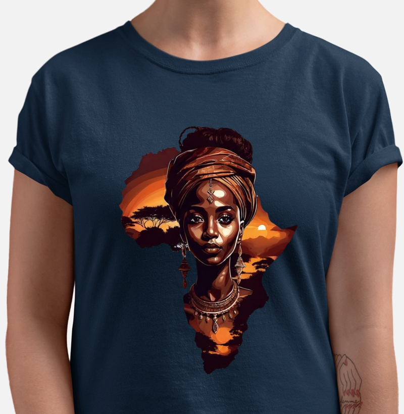 Camiseta Africana