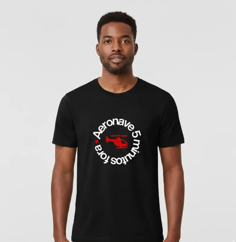 Aeronave 5 minutos fora