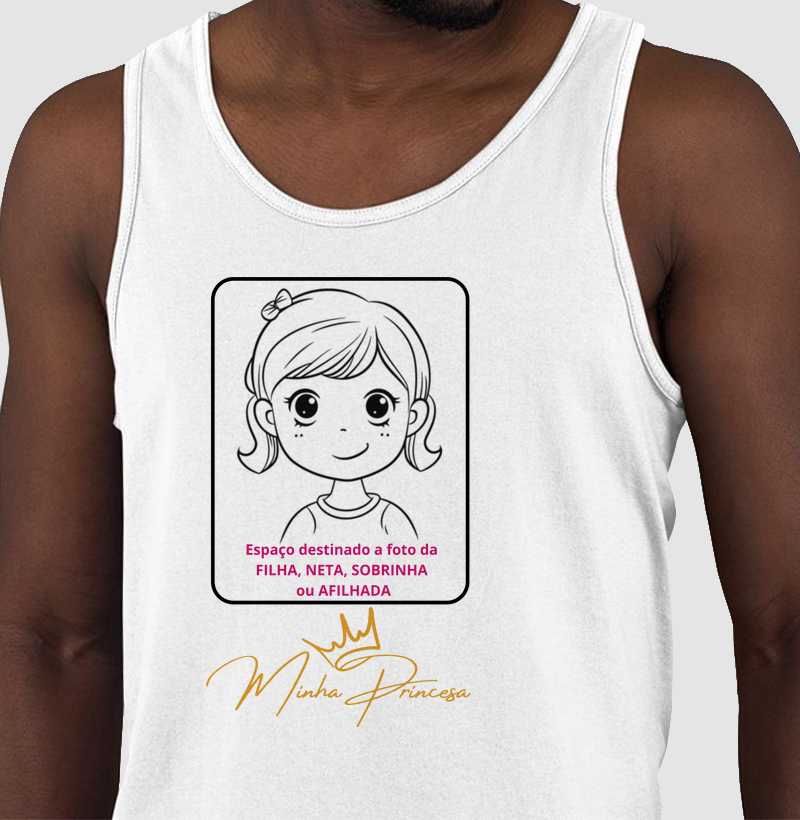 Camiseta Personalizada Minha Princesa
