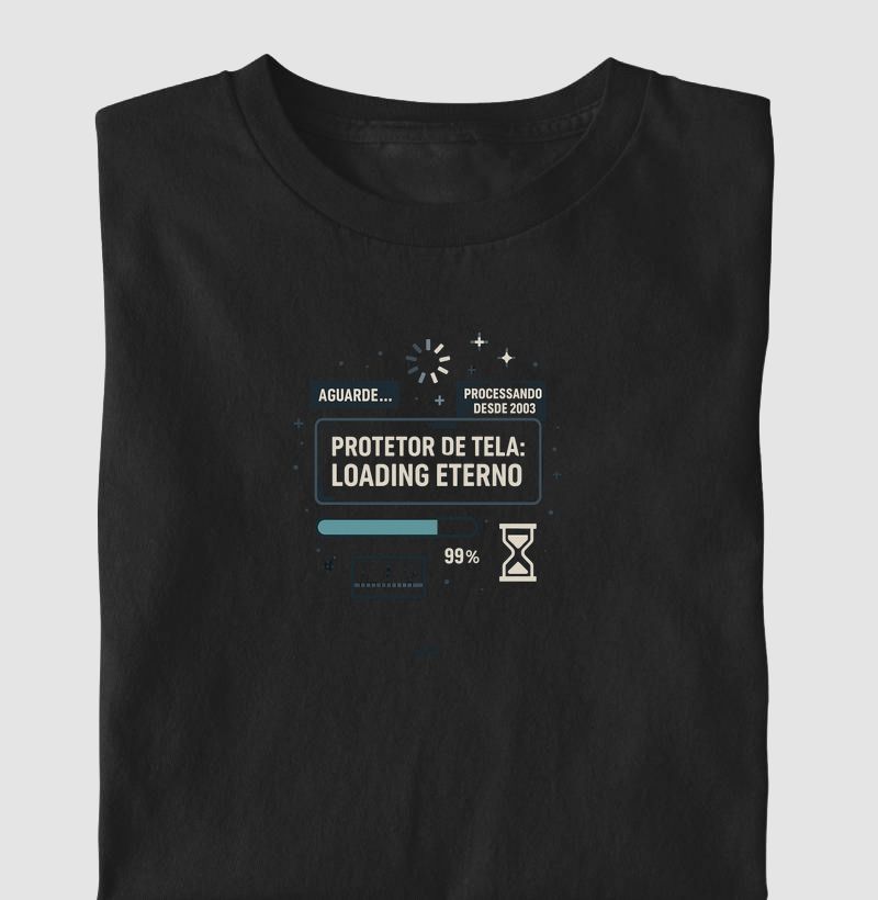 FunPhrase Protetor de Tela Loading Eterno