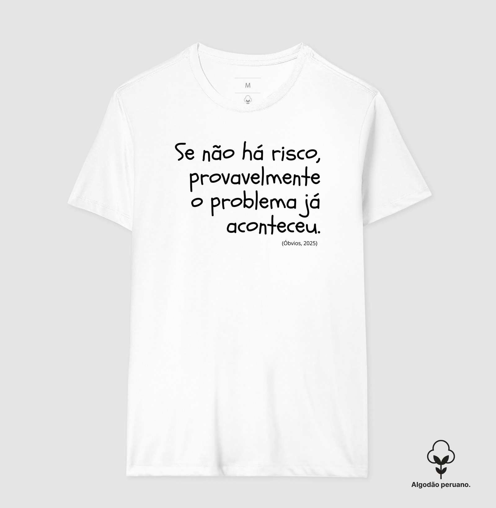 Se não há risco...