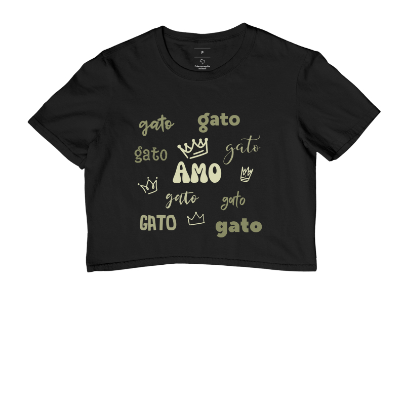 Camiseta Gato rei