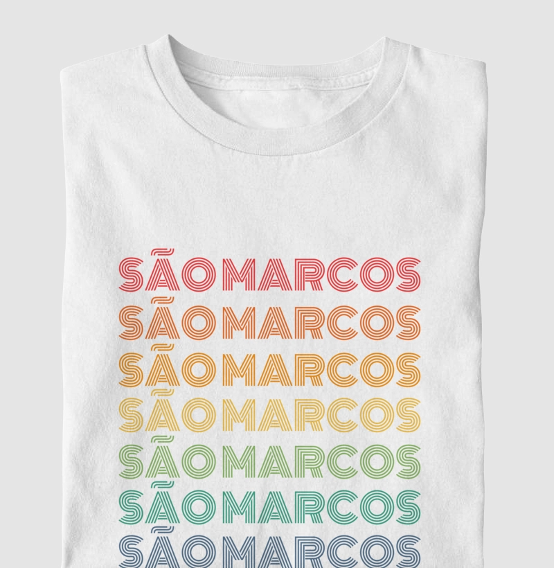 São Marcos Letreiro Retrô