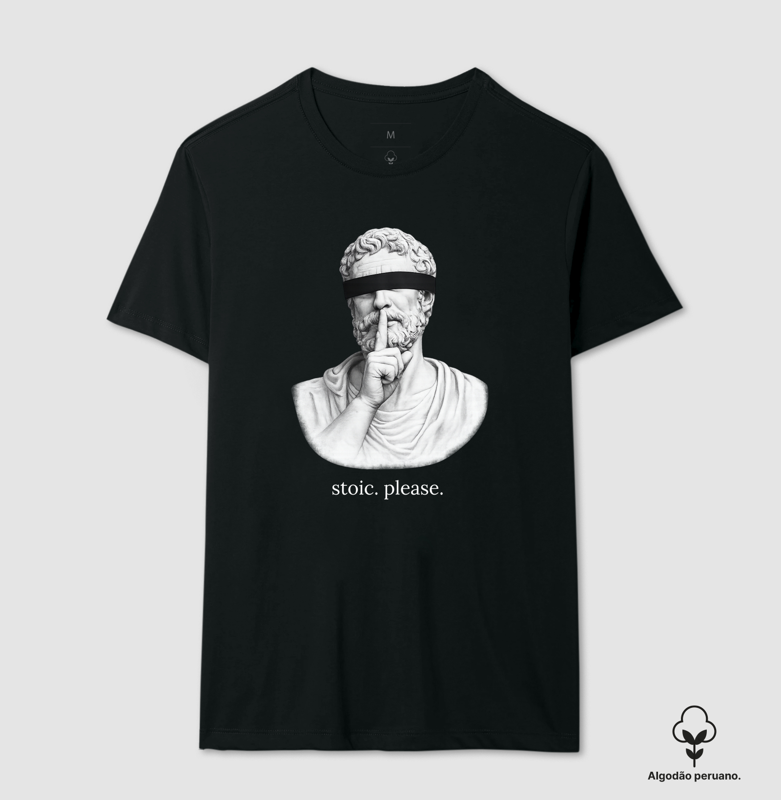 Camiseta Estoicismo "stoic.please"