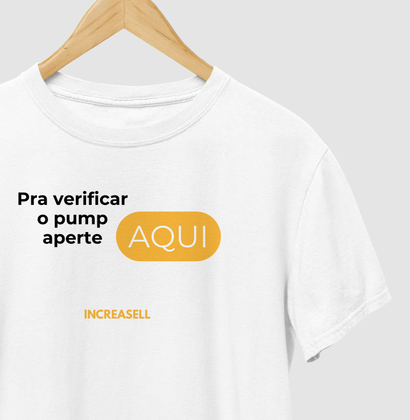Camiseta Check the Pump