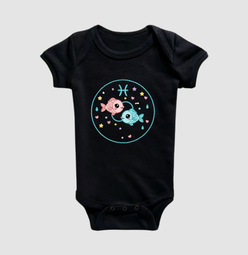 Efeito de Bordado - Signo de Peixes