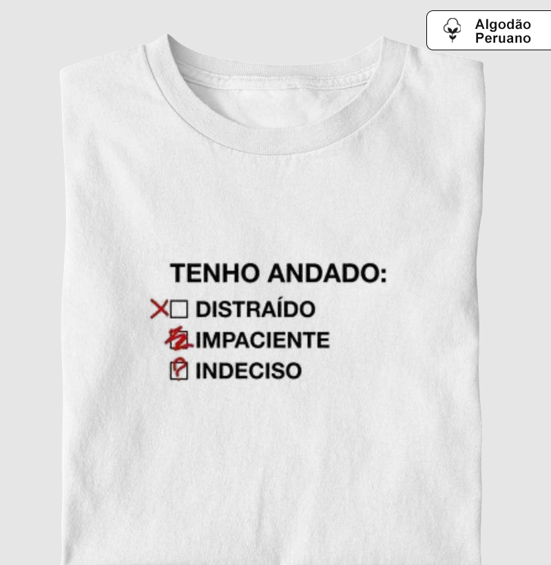 Tenho andado: