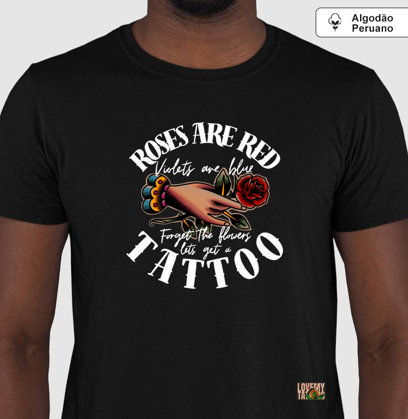 Rosas são vermelhas