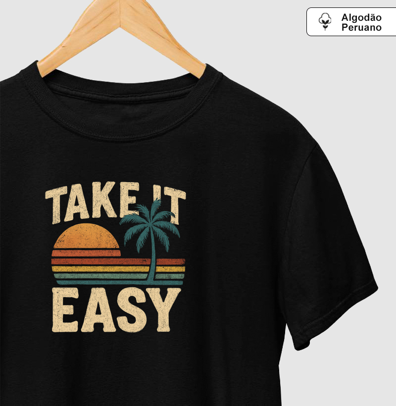 Camiseta Peruana Take It Easy Sunset | Posto80