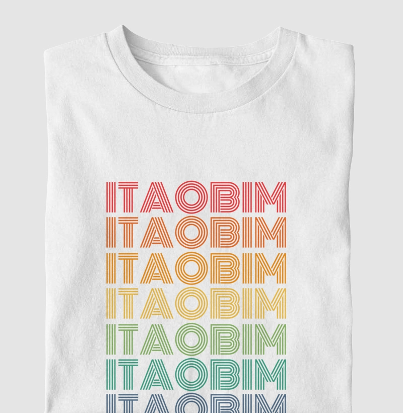 Itaobim Letreiro Retrô