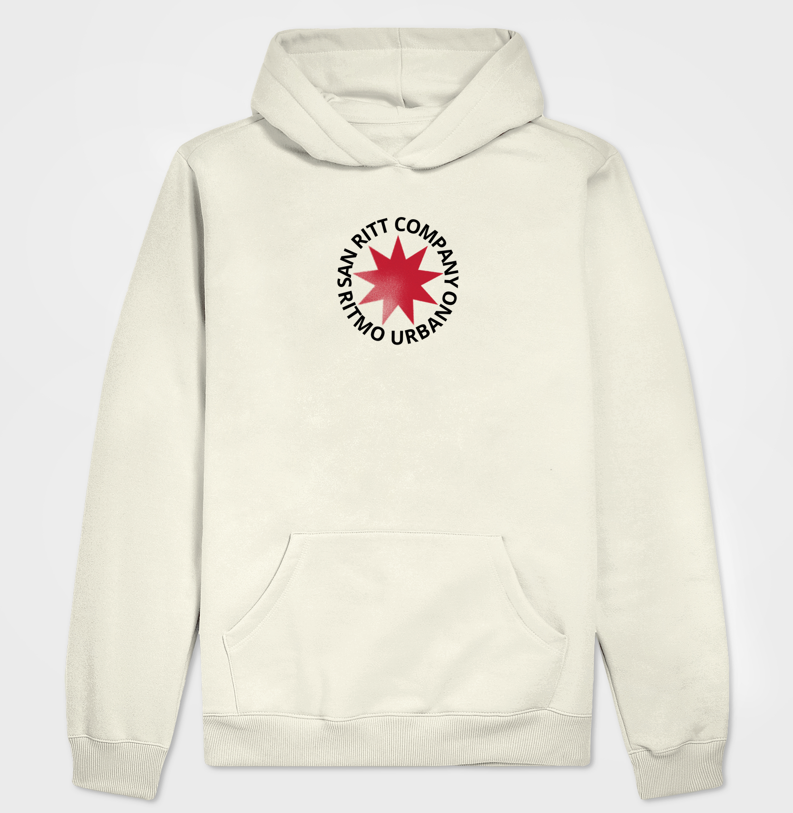 Hoodie Moletom S★R RED 2