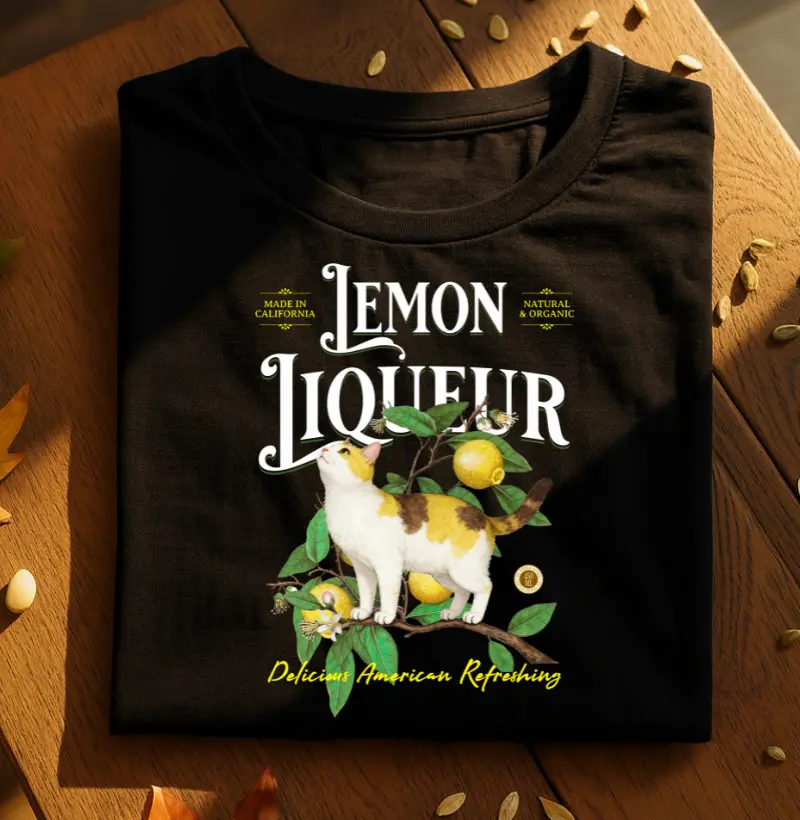 Camiseta Gato Limoneto