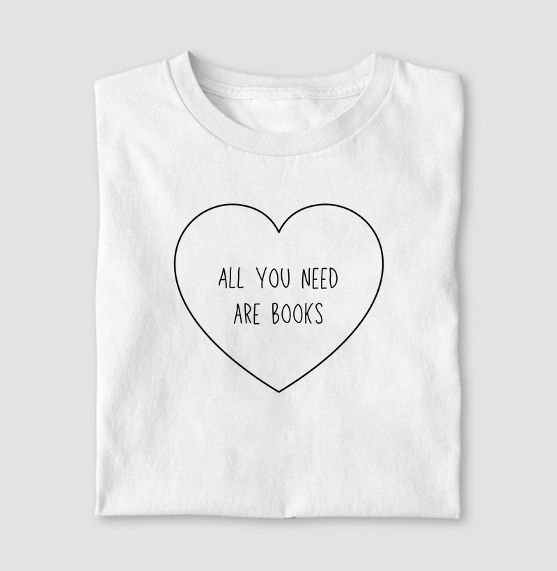 Camiseta | All you need are books