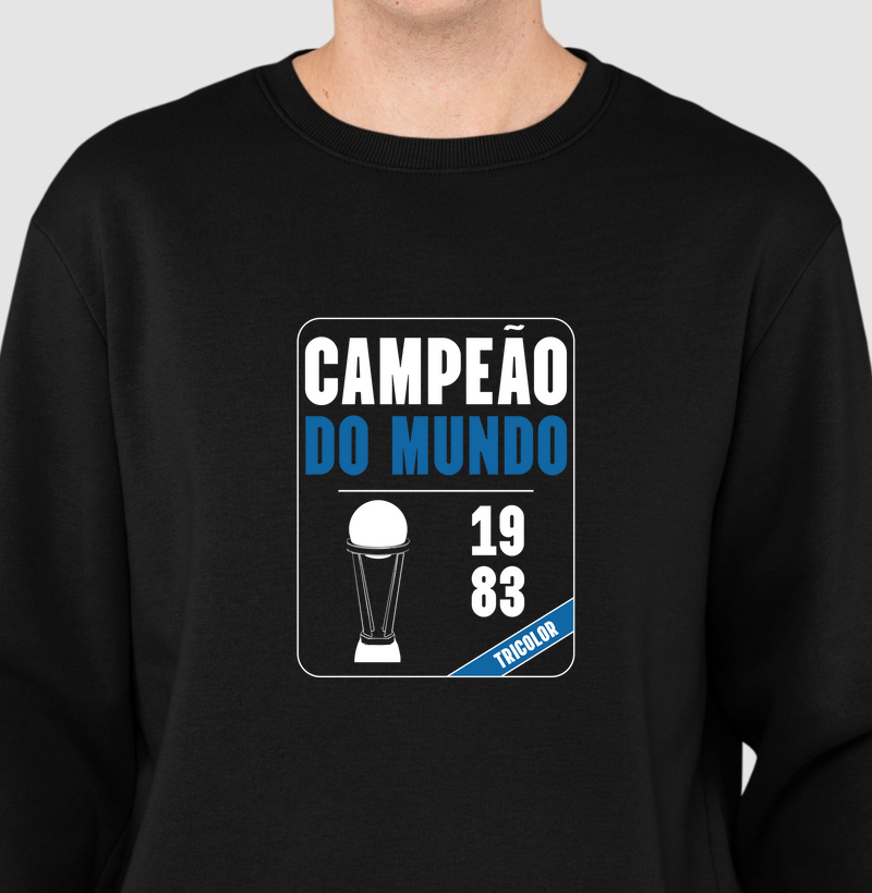 Moletom Campeão do Mundo