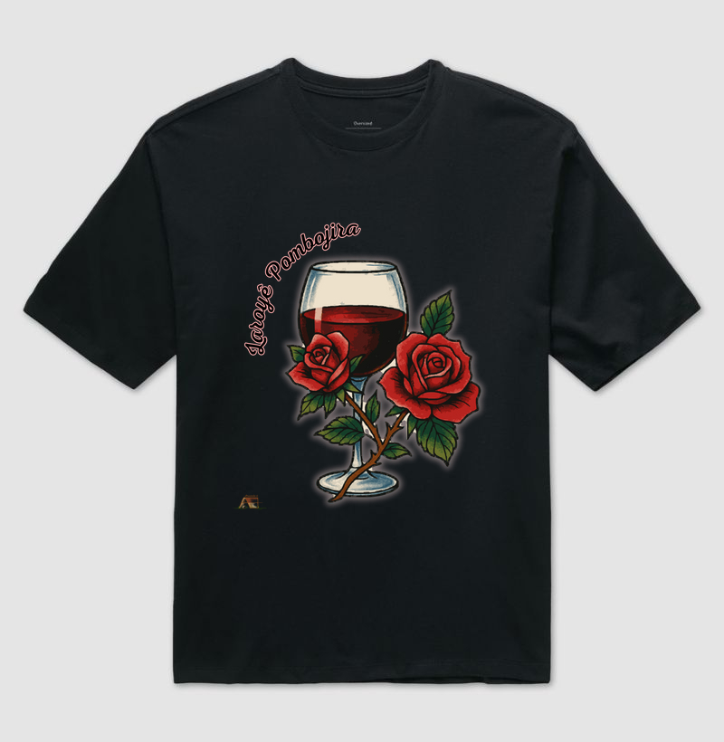 Camiseta Aruanda Ê Laroyê Pombogira 100% Algodão