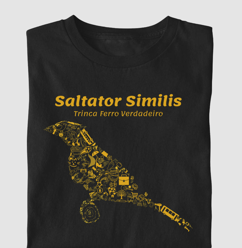 Saltator Similis Dourado
