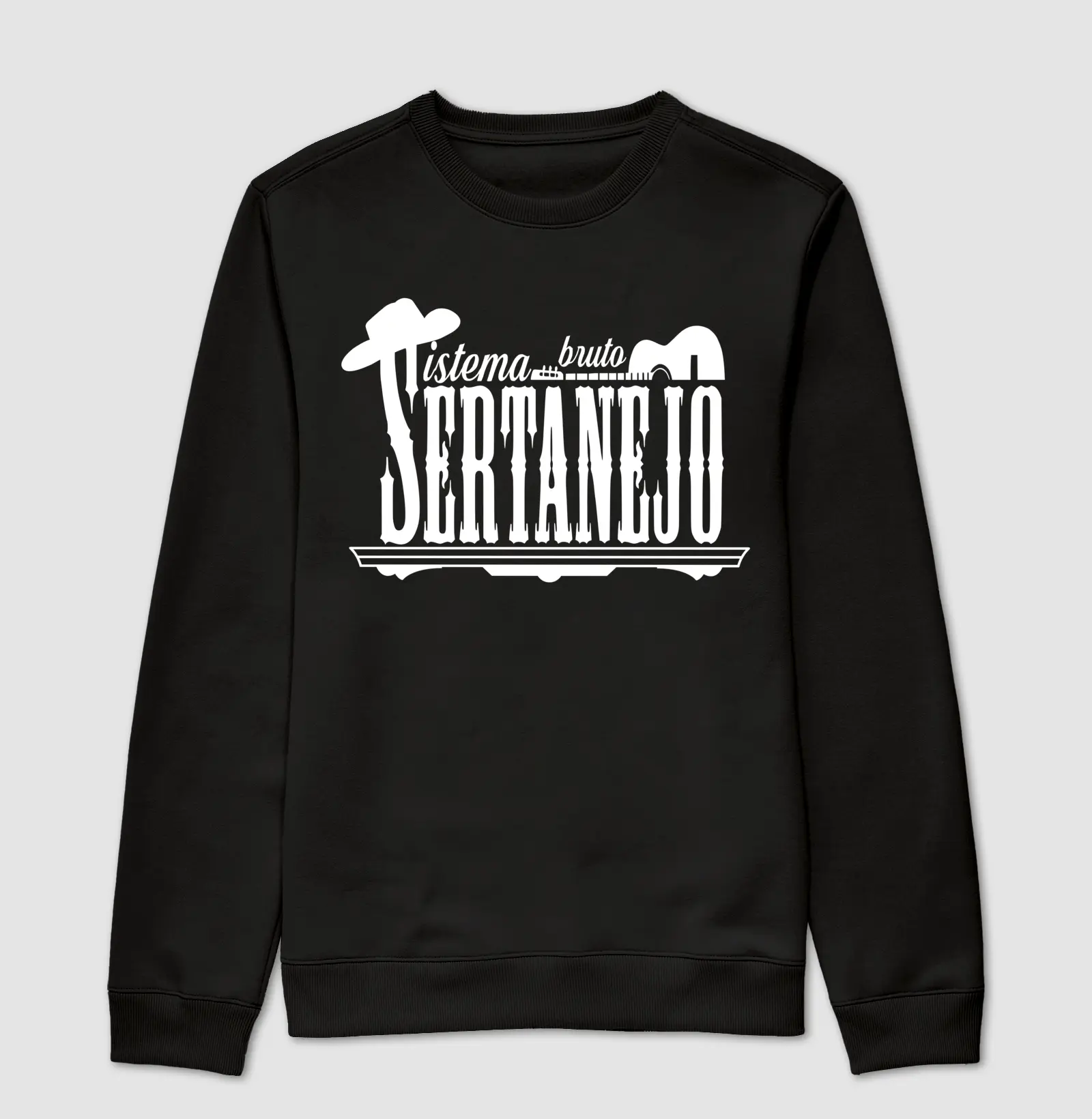 Suéter Moletom Sistema Bruto Sertanejo