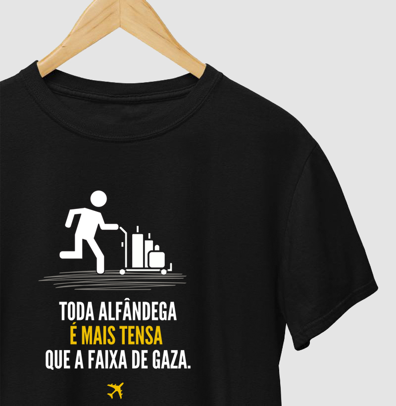 Toda alfândega é mais tensa que a Faixa de Gaza