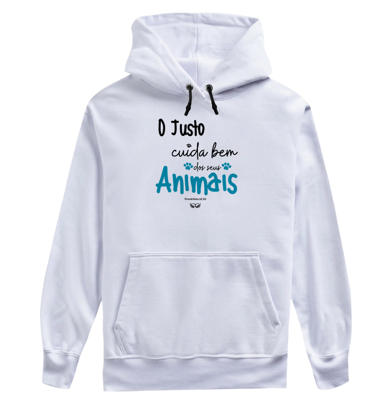Camiseta Personalizada O justo cuida bem dos seus animais. Pv 12.10
