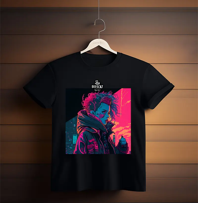 Camiseta Classic - CyberGirl (Modelo 01)