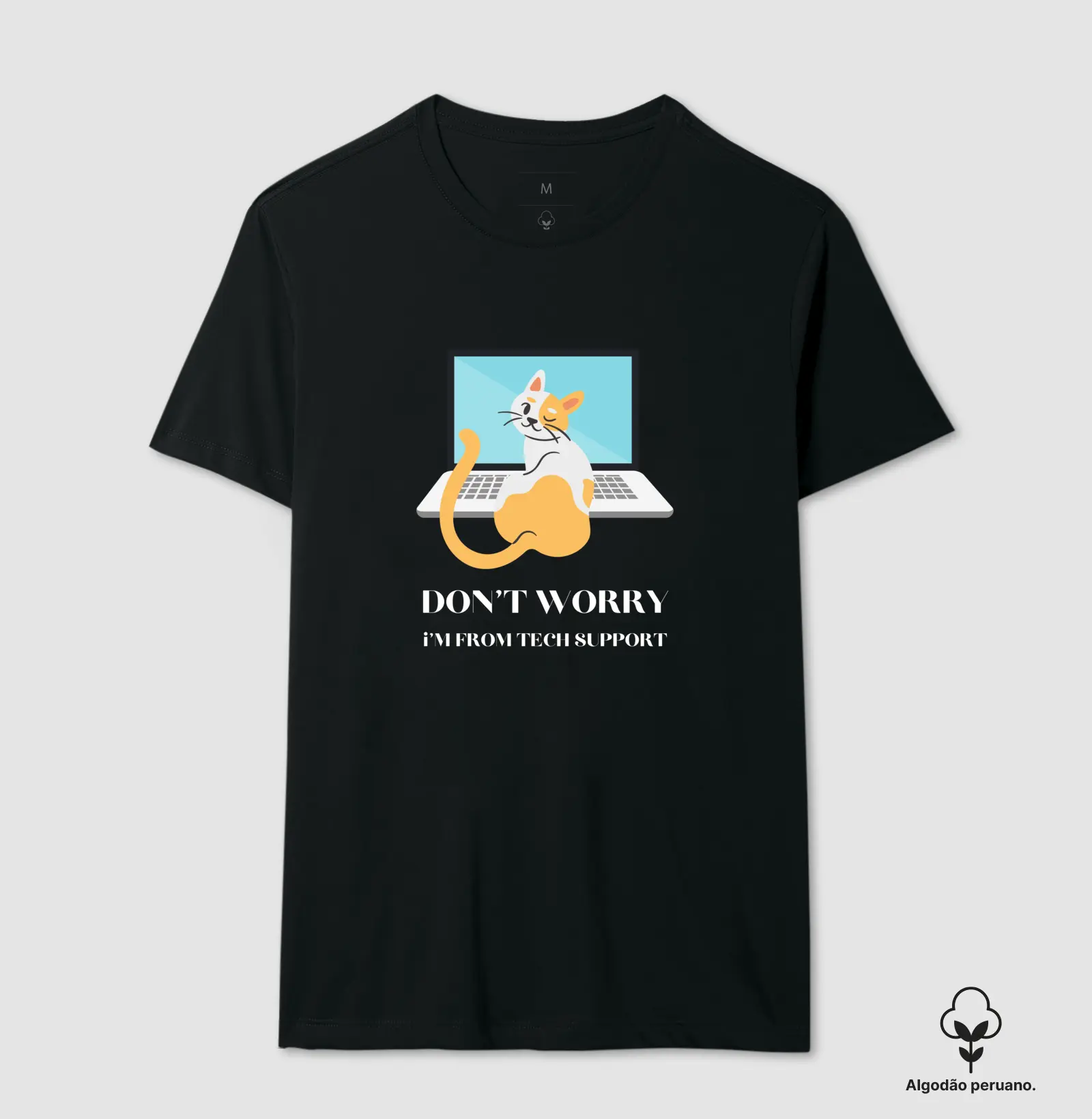 Camiseta Premium Cat Support
