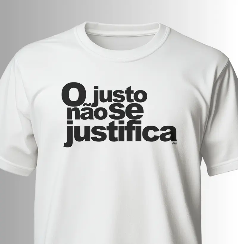 O Justo Não se justifica