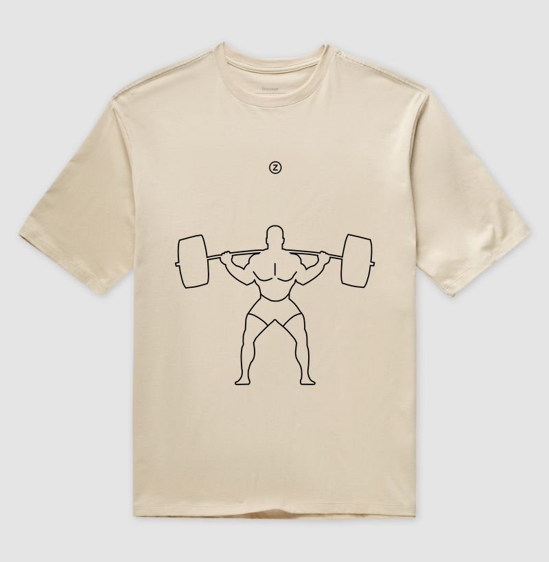 Camiseta Oversized peso Zaire