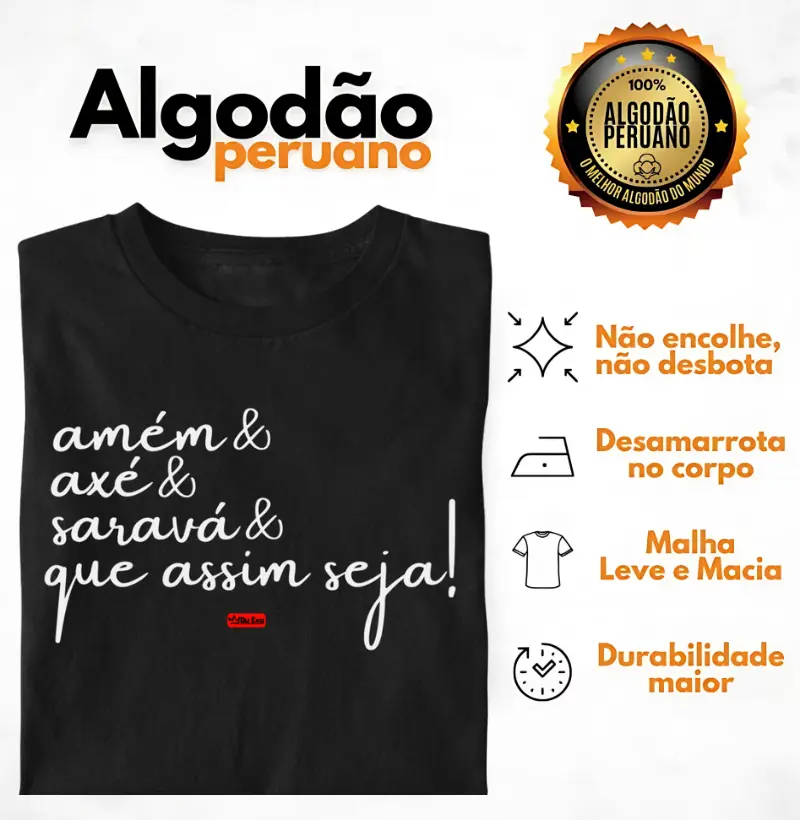 AMEM & AXE & SARAVA & QUE ASSIM SEJA!