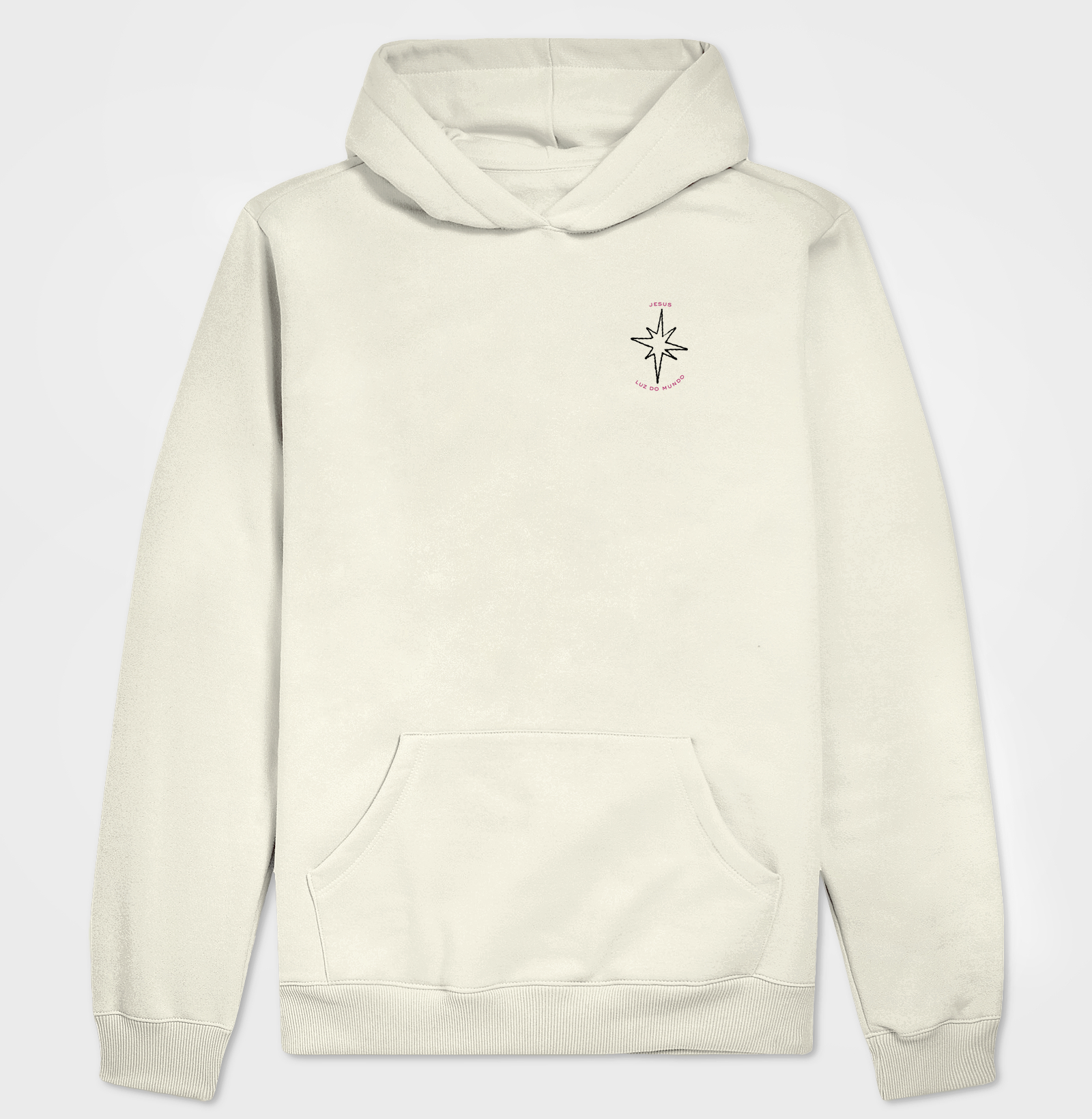 Camiseta Jesua a Luz do Mundo bolso