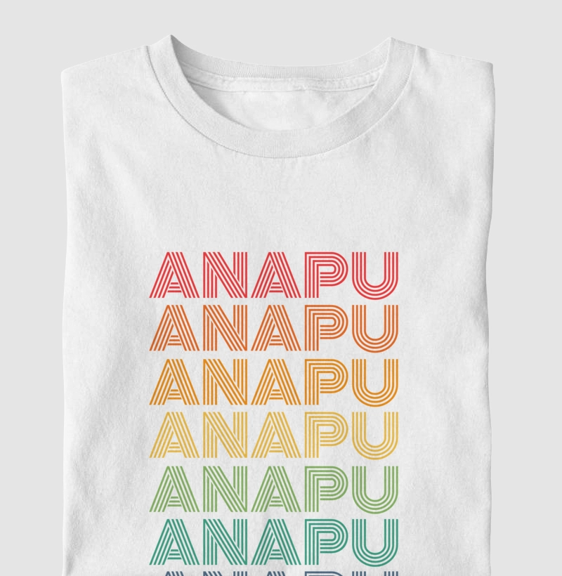 Anapu Letreiro Retrô