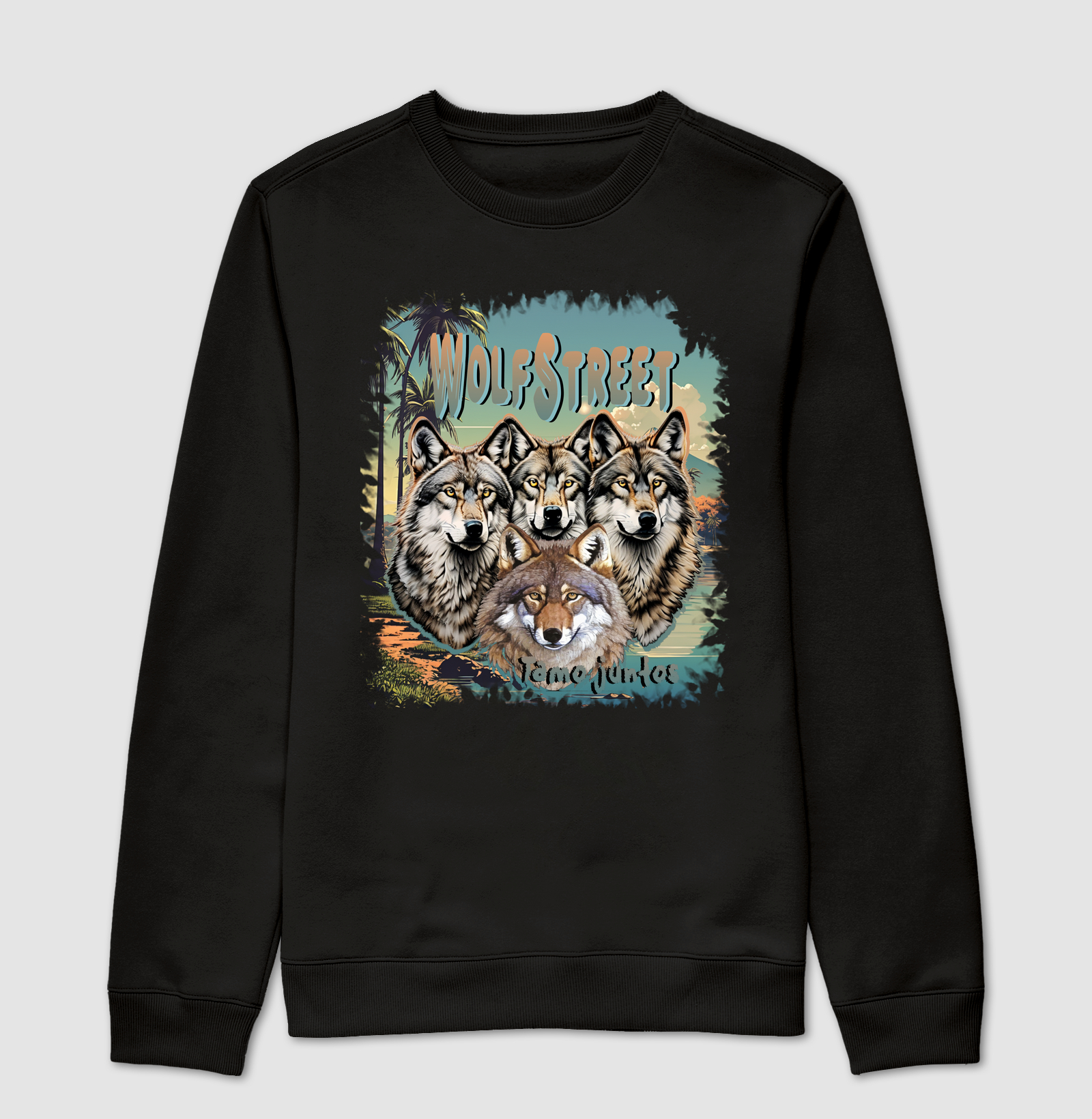 Camiseta Wolf Bootleg 100%Algodão 07