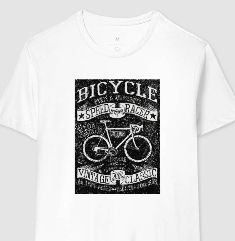 camiseta pedal biker vintage classic