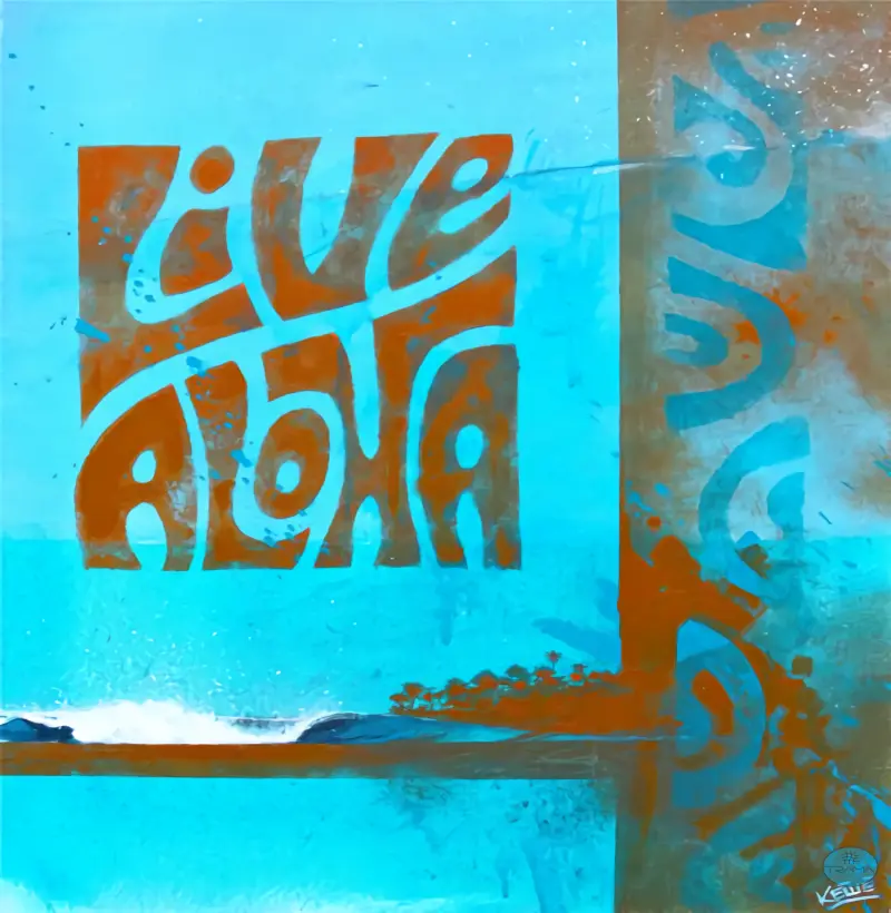 Camiseta Surf Aloha