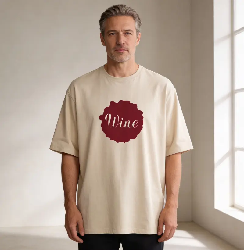 Camiseta Wine Label