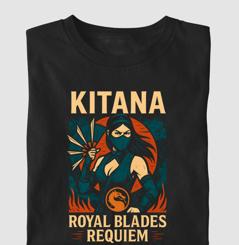 Kitana Royal Blades Mortal Kombat Rock Collection