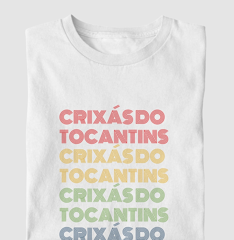 Crixás do Tocantins Letreiro Retrô