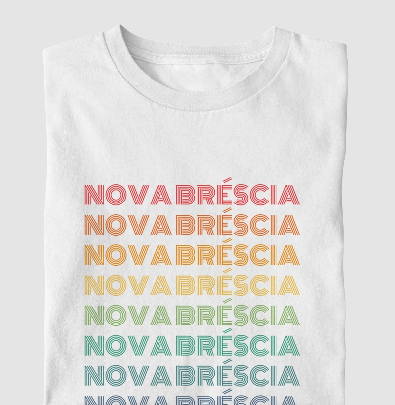 Nova Bréscia Letreiro Retrô