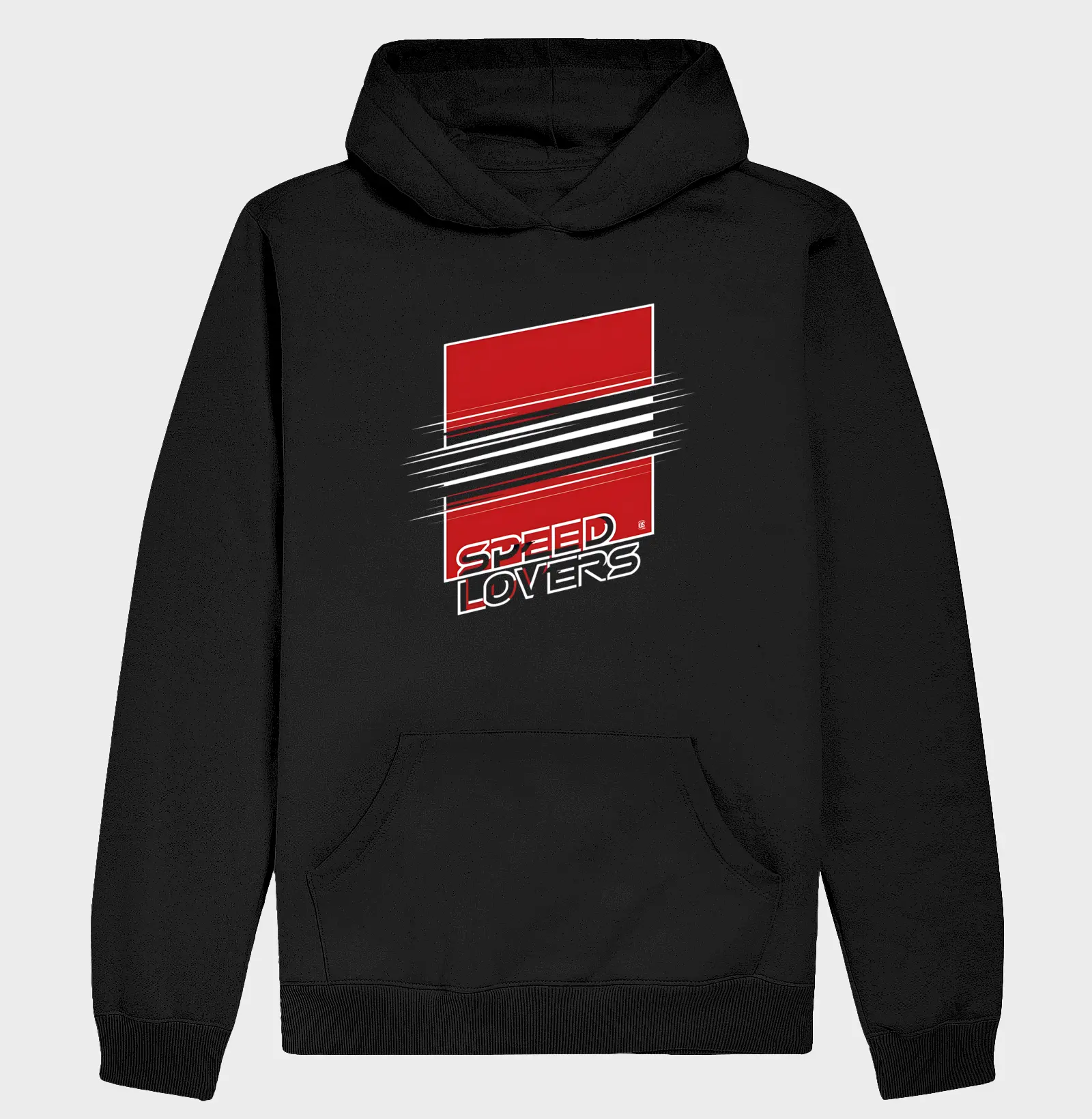 Moleton Hoodie Oversteer Daily Speed Lovers Red