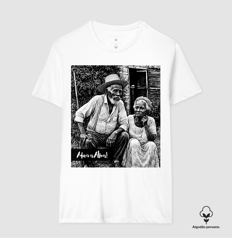 Camiseta - Casal de Pretos-Velhos - Imagem 3