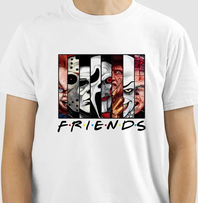 ☠️ Camiseta Friends Horror