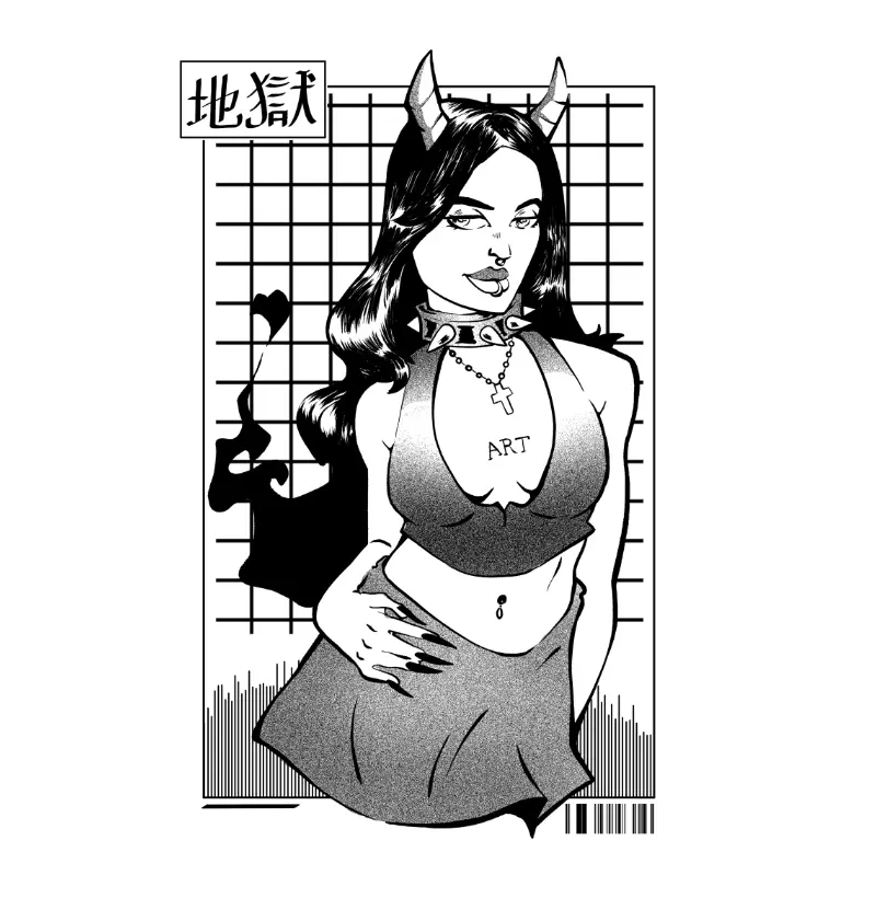 Alt anime girl