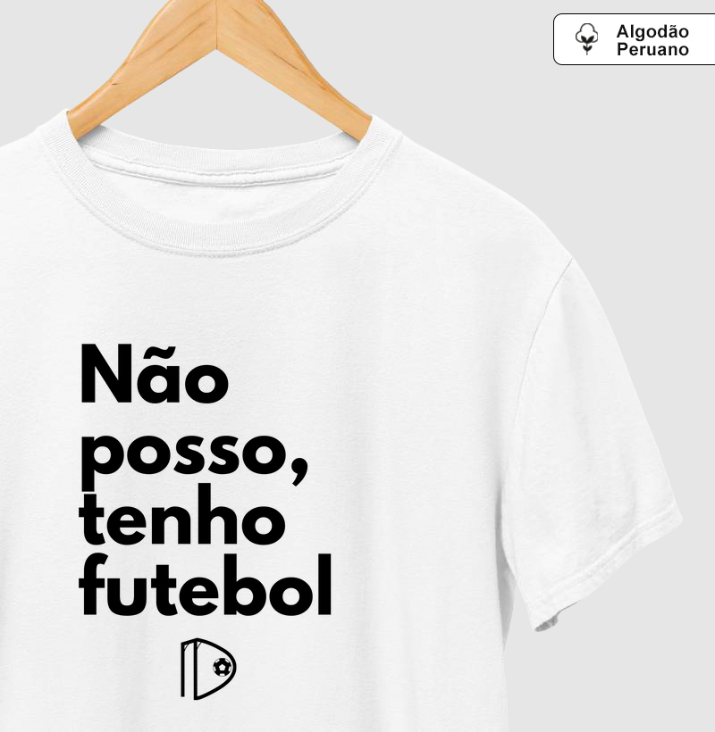 Não posso tenho futebol