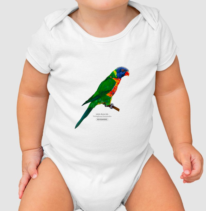 Love Friends - Loris Arco-Íris - Body Infantil