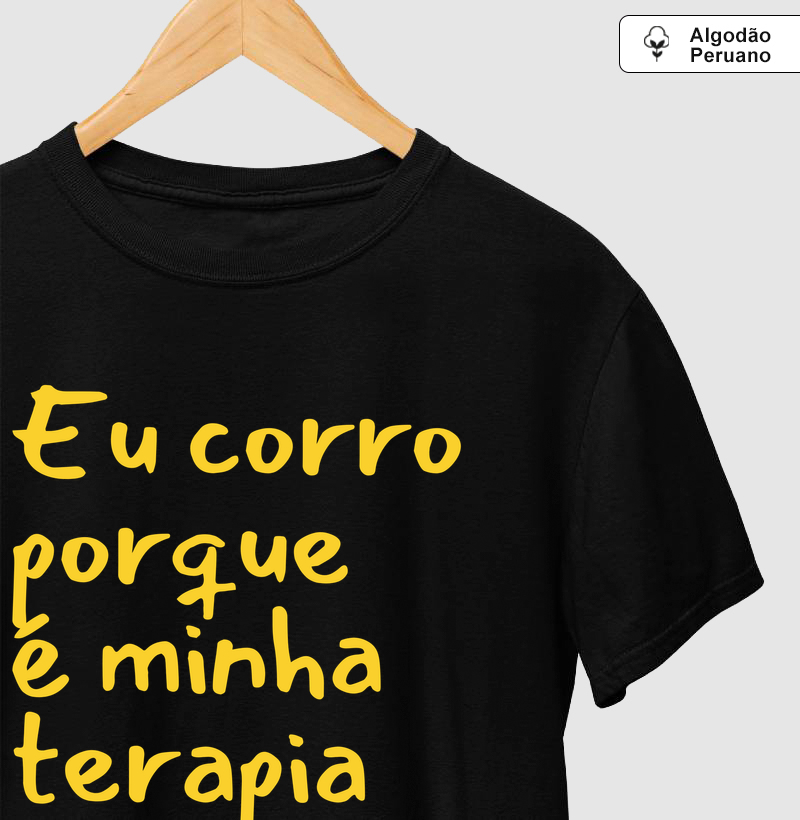 Eu corro porque é minha terapia