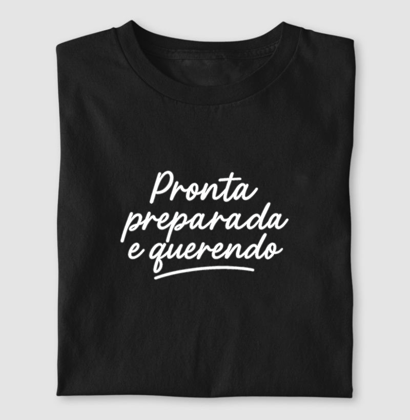 Pronta e querendo 