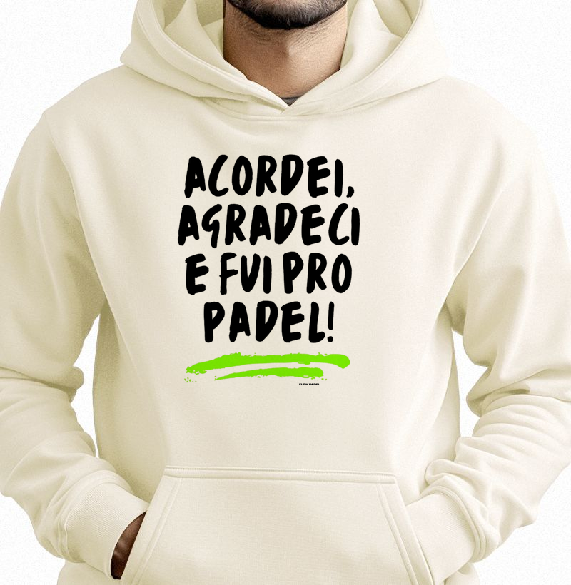 Acordei e Agradeci