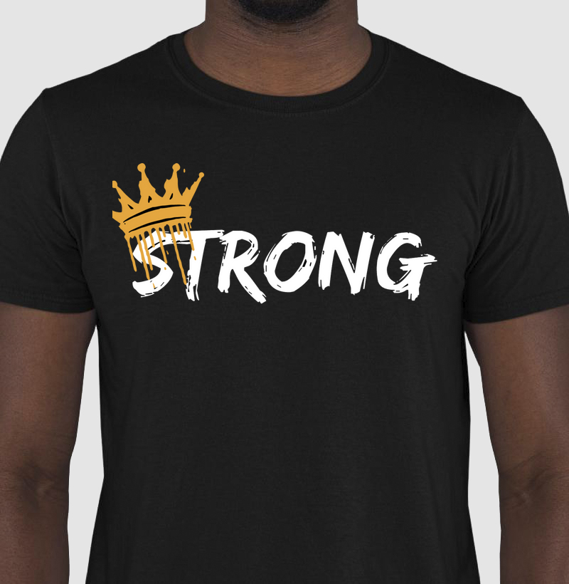 camiseta Rei forte 