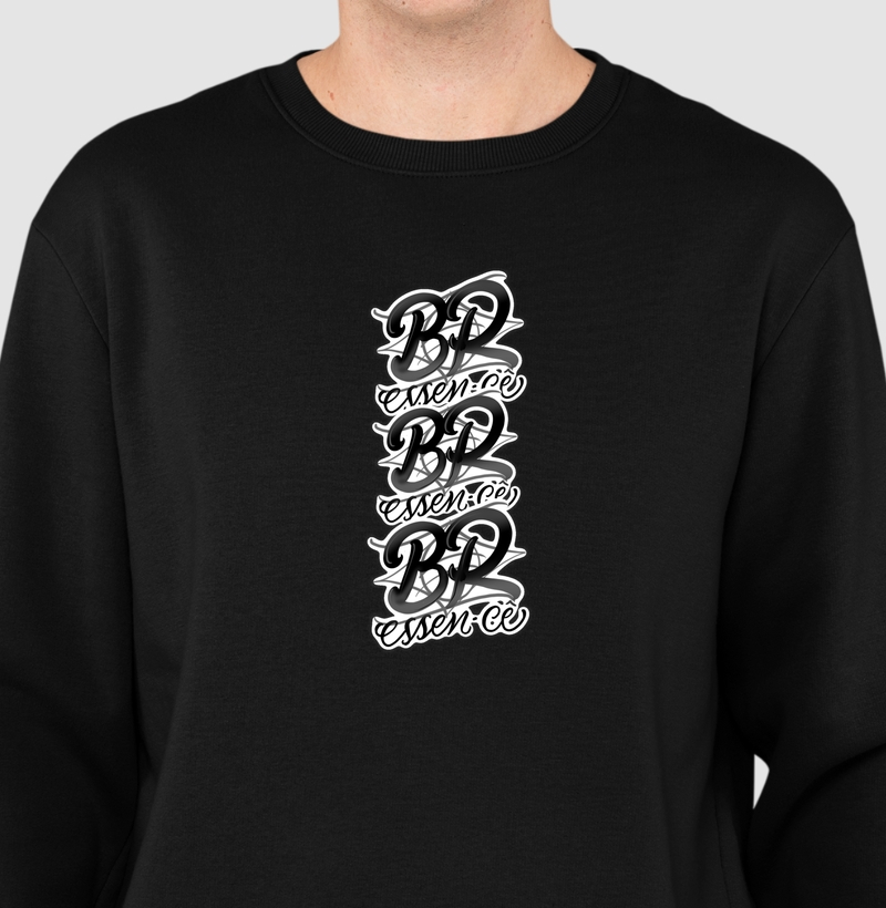 Moletom suéter logo Br essen-cê 