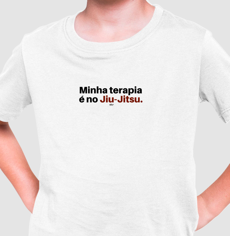 Minha terapia é no Jiu-Jitsu